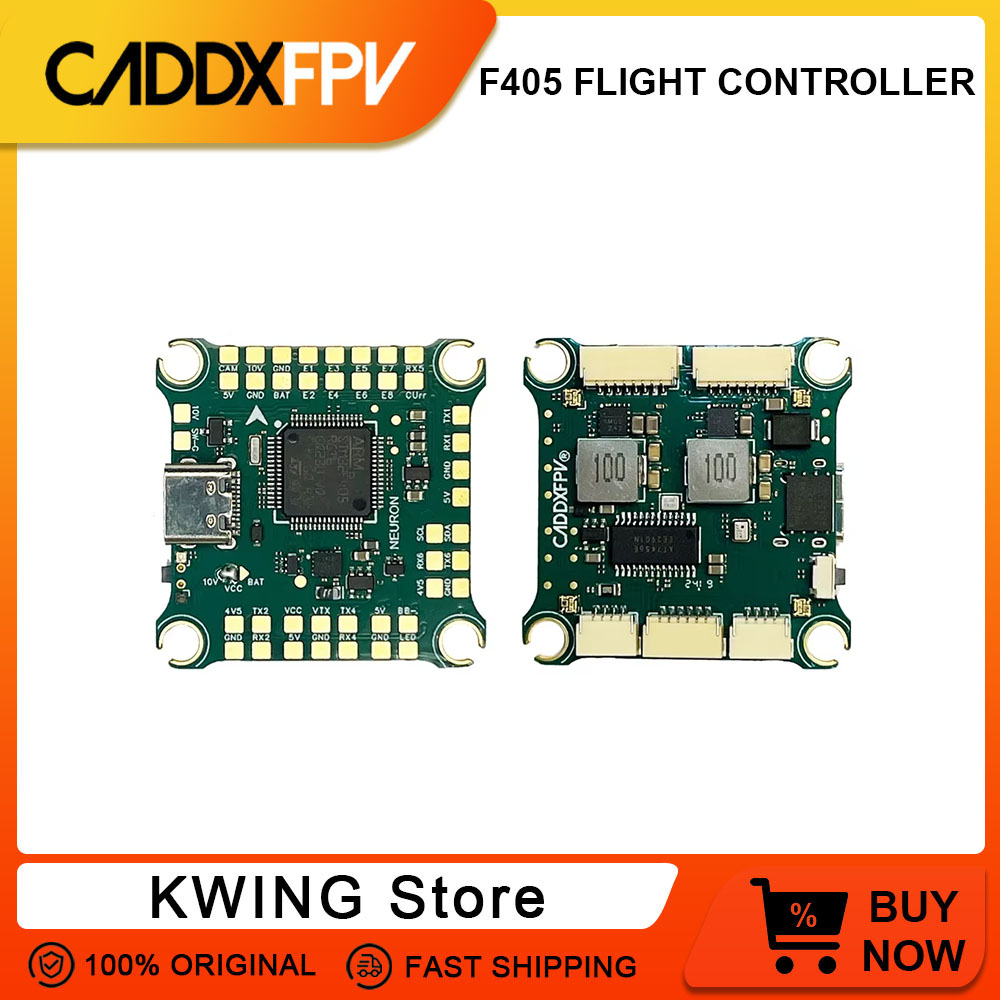 F405 Flight Controller - CADDX F405 スタック フライト コントローラー 44*44mm