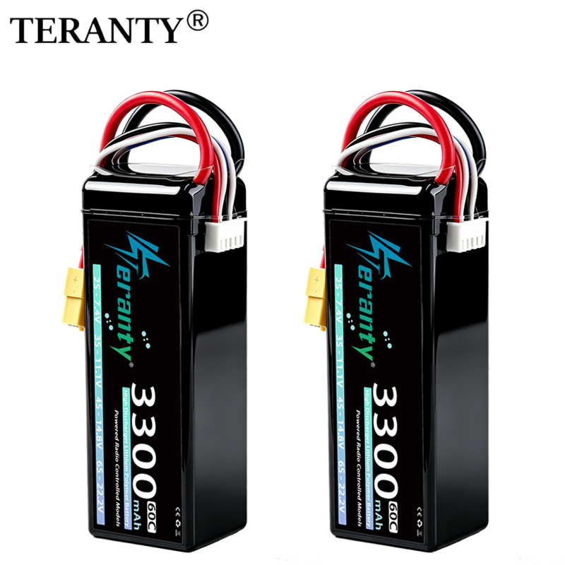 Lipo Battery 4S - TERANTY 4S 3300mAh リポバッテリー 14.8V 60C