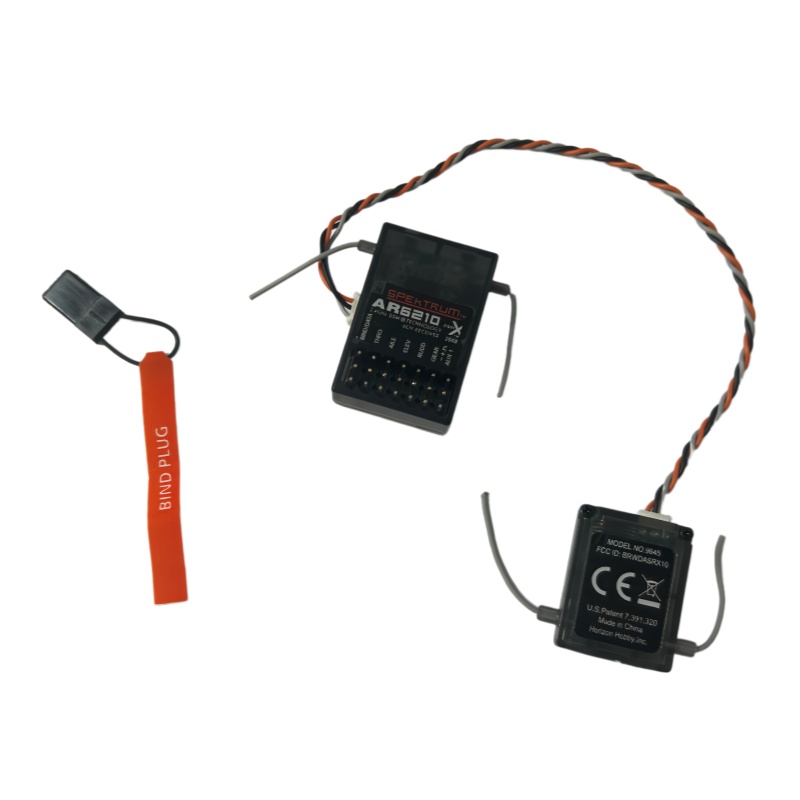 Radio Transmitter 2.4Ghz - DSMX DSM2 AR6210 6CH 2.4GHz レシーバー（衛星受信機能付き）Spektrum