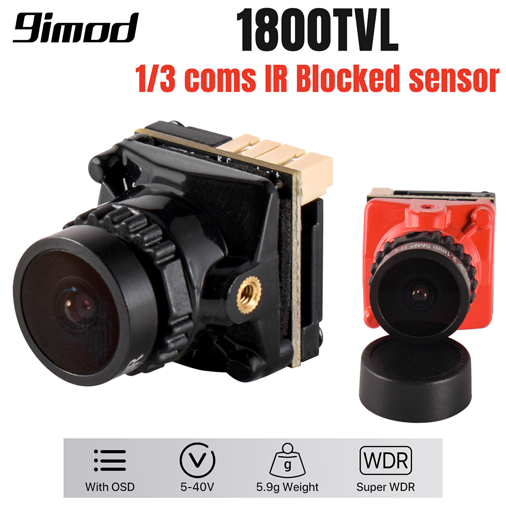 Analog Fpv Camera - 9IMOD ミニ FPV カメラ 1800TVL 5MP