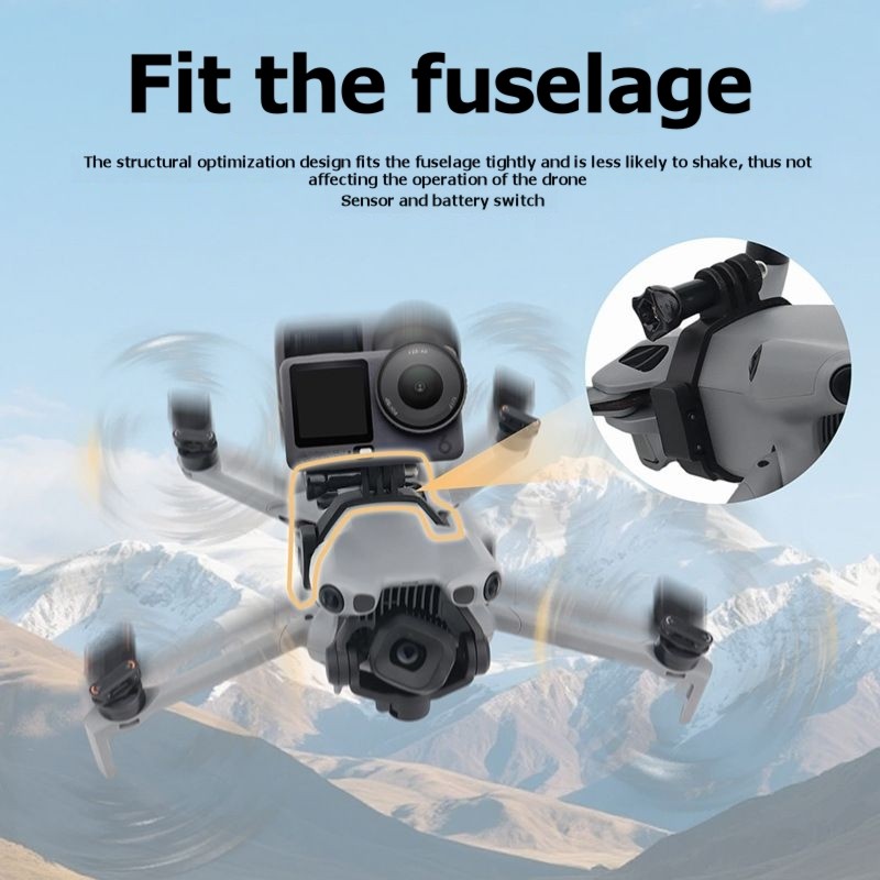 Dji Mini Drone - 【広報】DJI MINI 5Proドローン用クイックリリース上部拡張ブラケット マウントブラケット