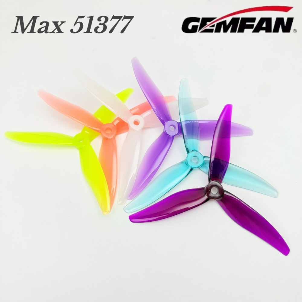 5 Inch Propeller - 2ペア Gemfan Hurricane 51377 MAX 5インチ