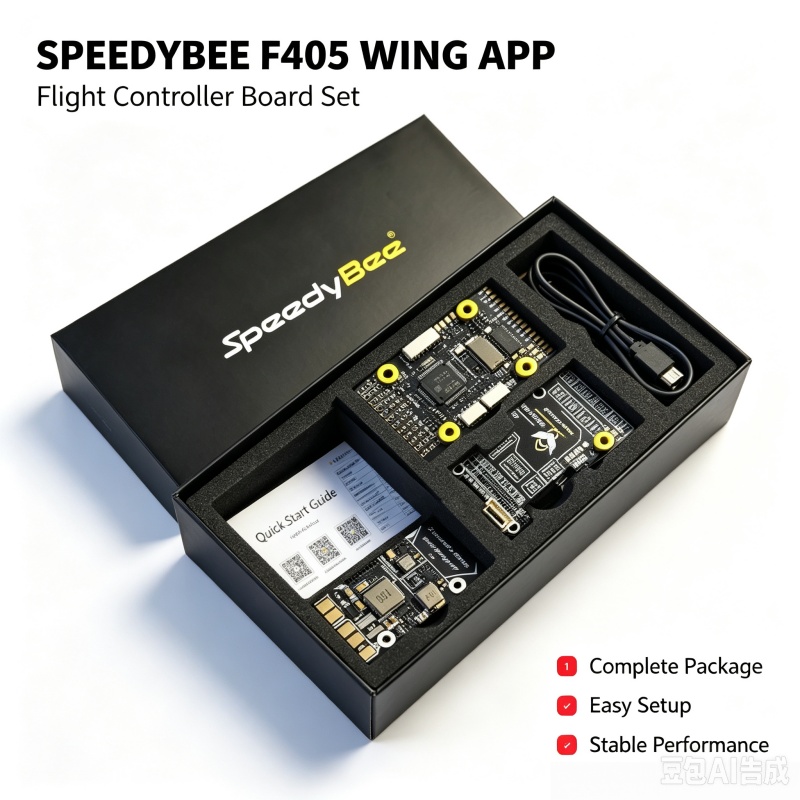 F405 Flight Controller - SpeedyBee F405 ウィングアプリ対応固定翼フライトコントローラー、Ardupilot、FPVドローン、ホームリターン機能