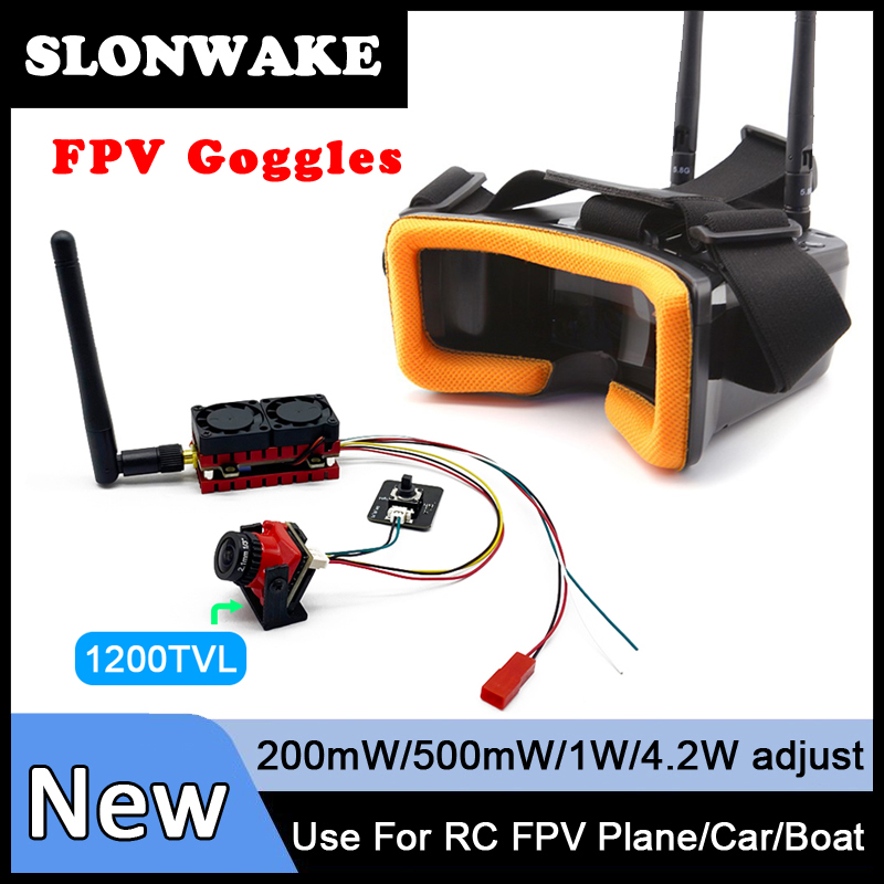 Fpv Goggles - SLONWAKE 5.8G 48CH 4.2W VTX トランスミッター