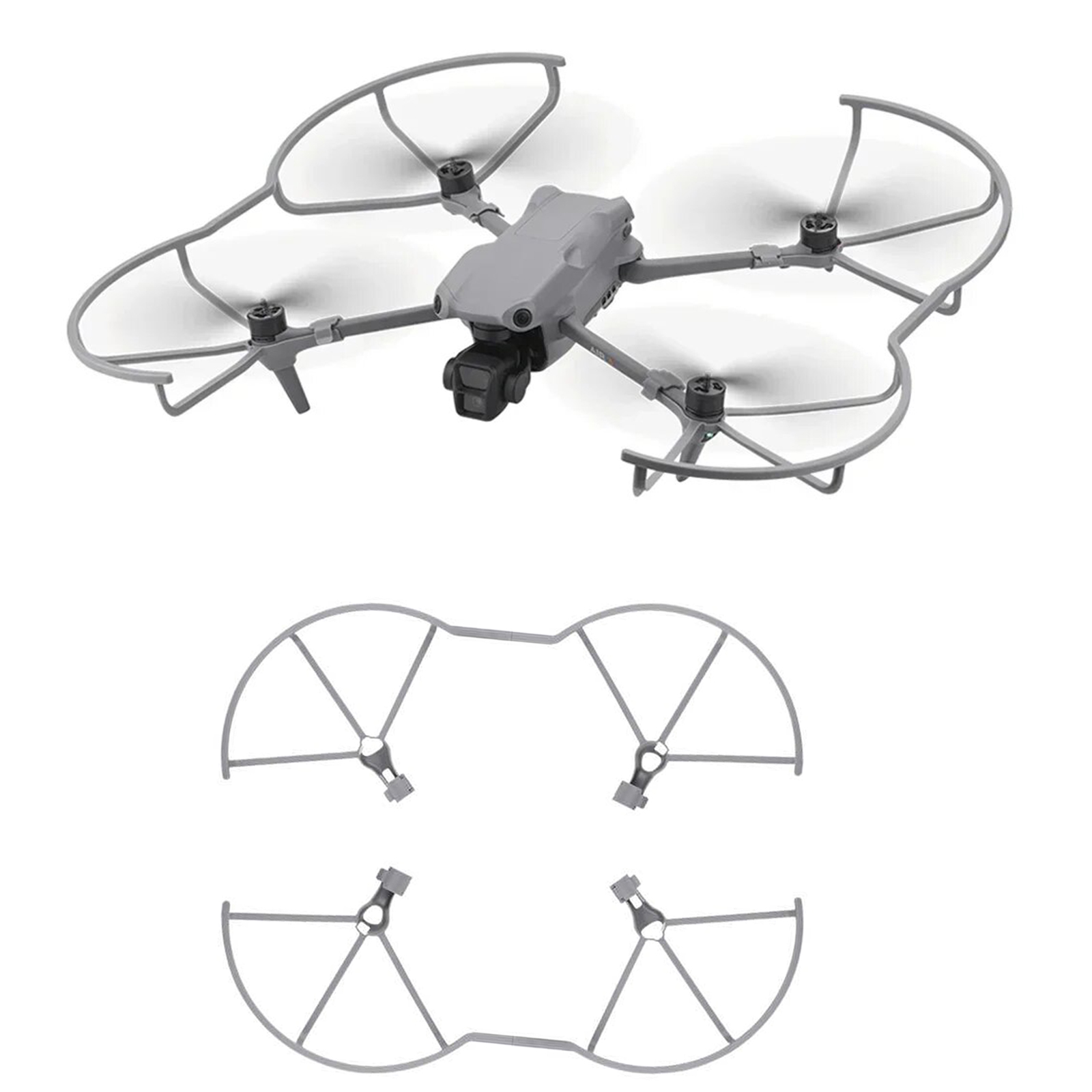 Dji Drone - プロペラガード DJI Air 3/Air 3S ドローンブレードウィング保護ケージ衝突防止カバー軽量ブレードガードアクセサリー