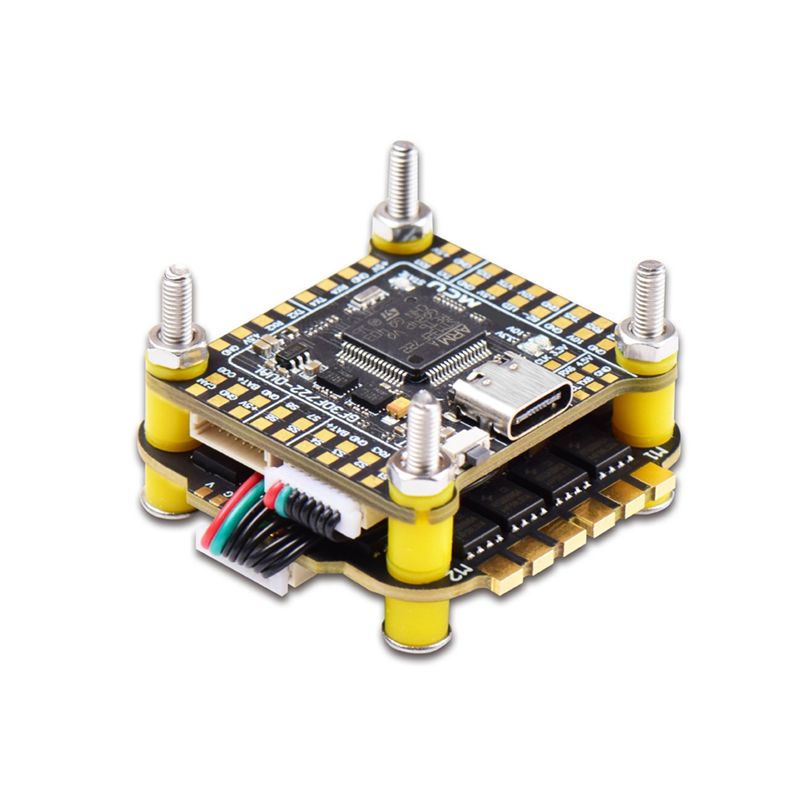 F722 Flight Controller - ABUM-F7 FC&ESC FPVスタック：F722フライトコントローラー、60A 4イン1 ESC、FPVフリースタイルドローンモデル用。