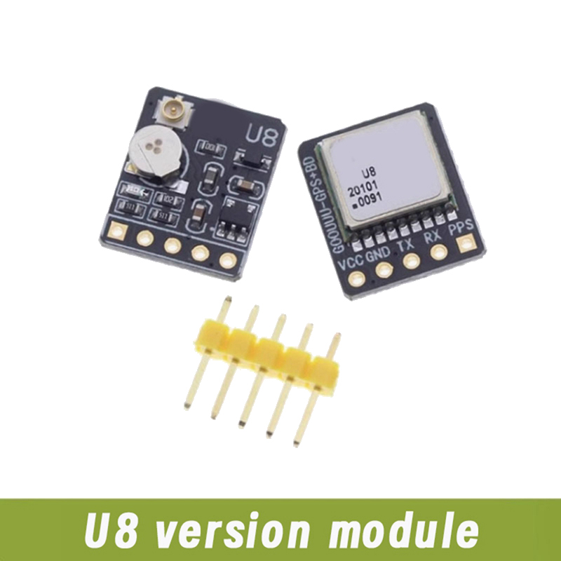 Flight Controller - U8 GPS+BDS デュアルモードモジュール フライトコントロール衛星測位ナビゲーター 交換用 NEO-M8N