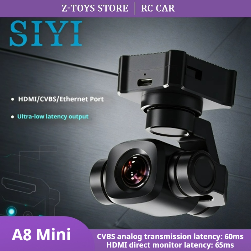 SIYI A8 ミニ 4K ズーム ジンバルカメラ。暗視機能 - Drone Gimbal のレビューと価格
