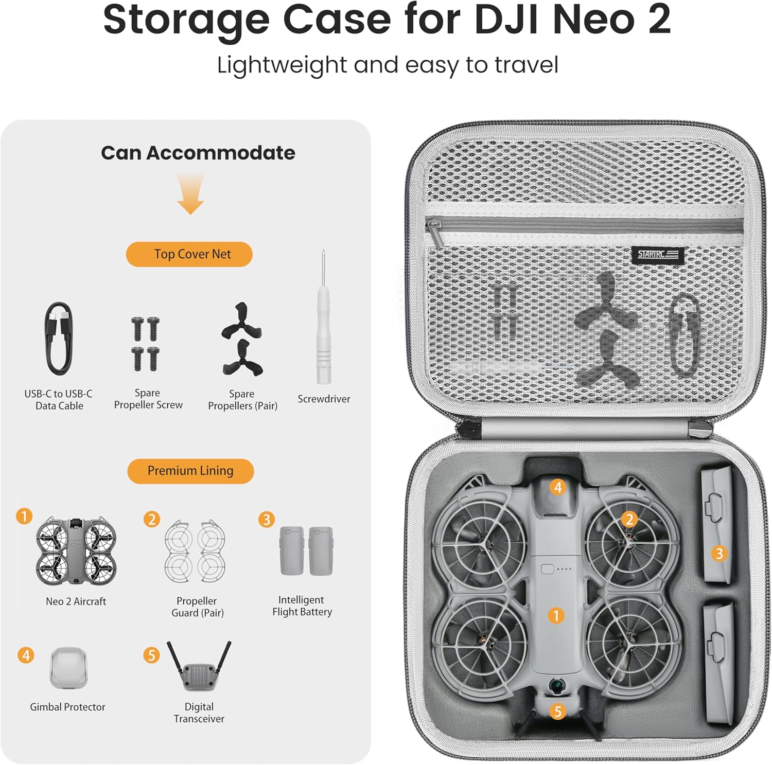 STARTRC Neo 2 ポータブルPUショルダーバッグ  - Dji Drone のレビューと価格
