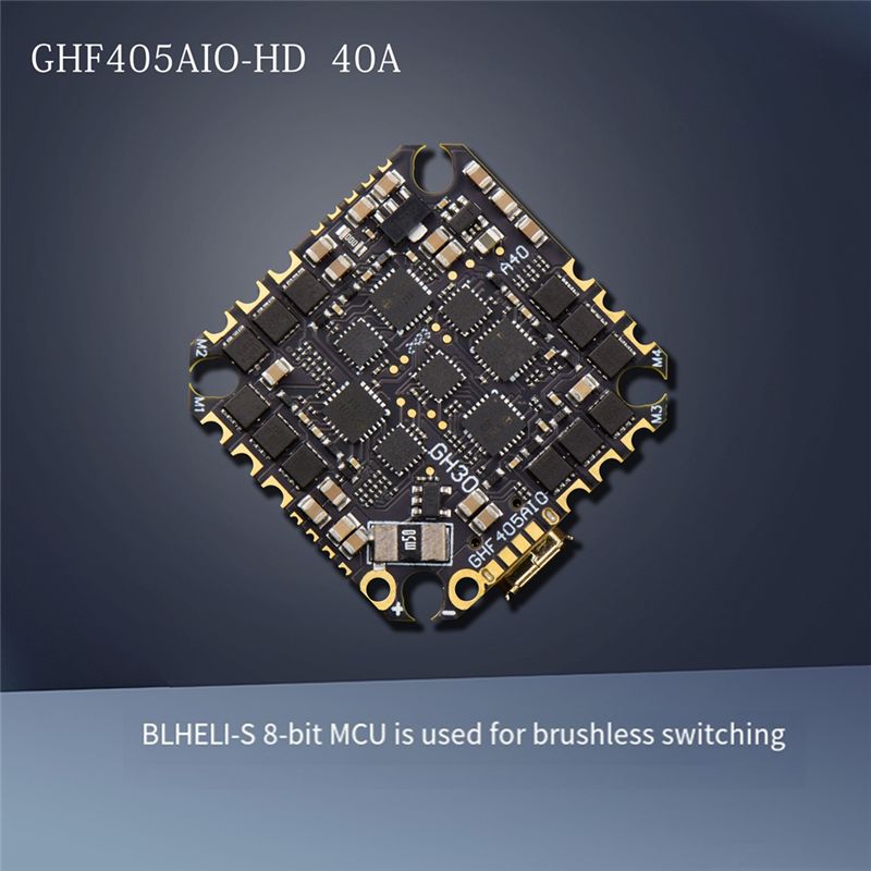 ABTI-GHF405AIO-HD 40A AIOフライトコ - F405 Flight Controller のレビューと価格