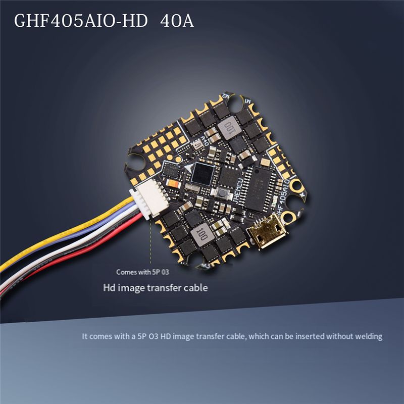 ABTI-GHF405AIO-HD 40A AIOフライトコ - F405 Flight Controller のレビューと価格