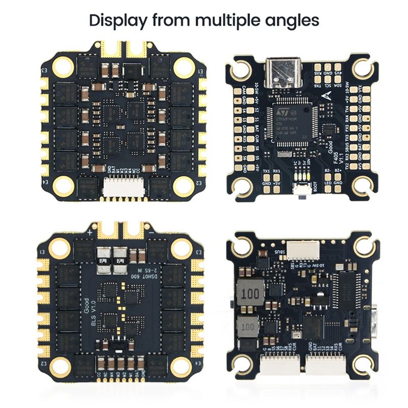 CYGJ-2-6S F405 55A スタック F405 フ - F405 Flight Controller のレビューと価格