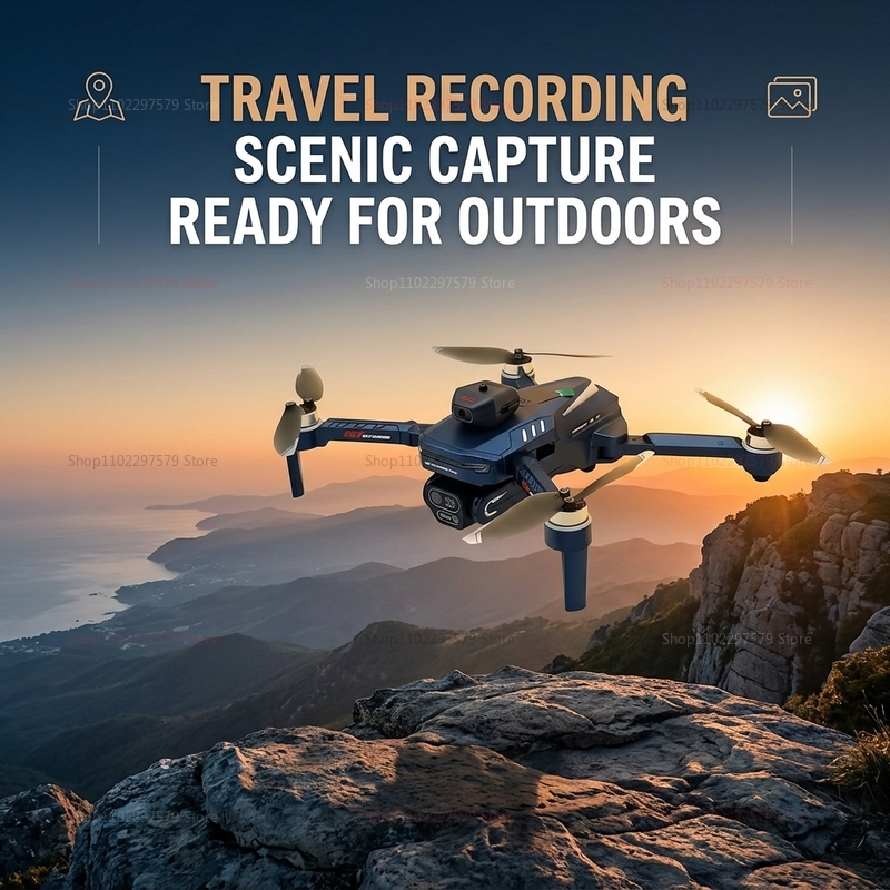 GT8ドローン障害物回避ベルト4.3インチスクリーンブラシレ - Dji Mini Drone のレビューと価格