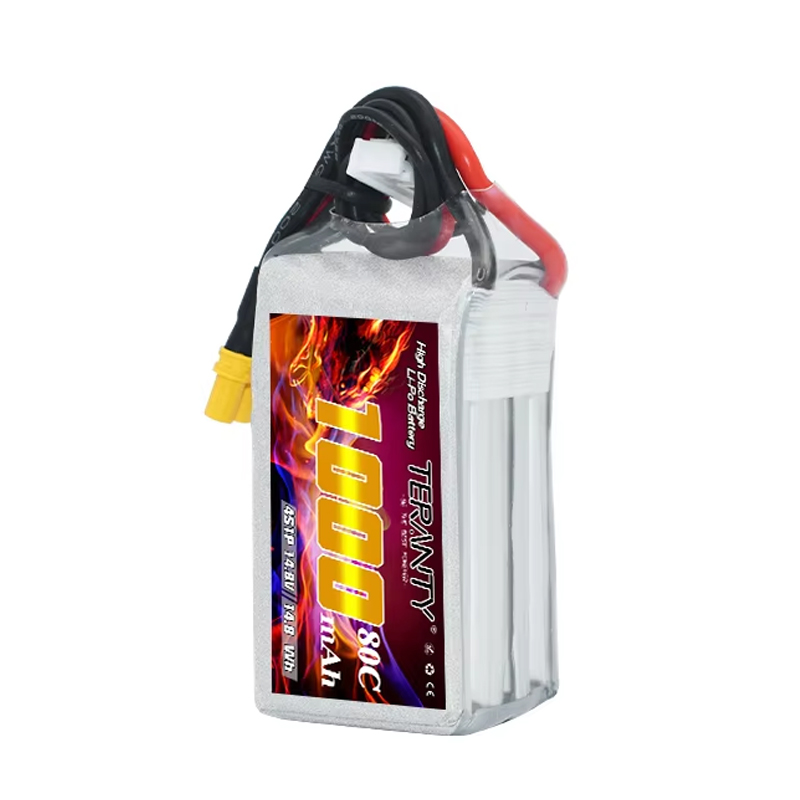 TERANTY 4S 1000mAh 14.8V 80C/1 - Lipo Battery 4S のレビューと価格