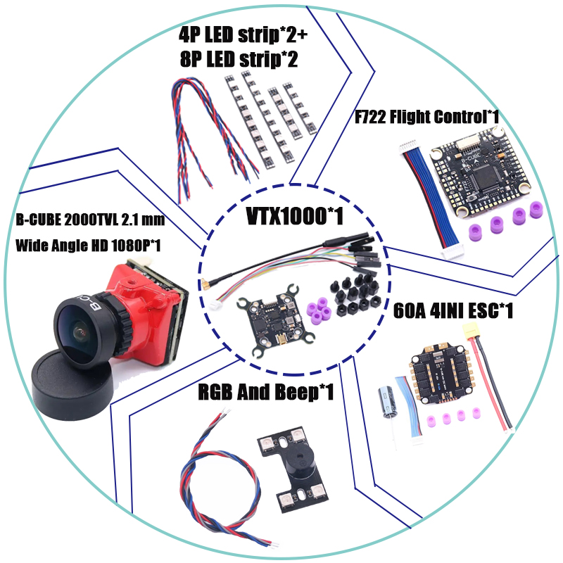RCtoSky F4V3S PLUS F722 F745 H - F722 Flight Controller のレビューと価格
