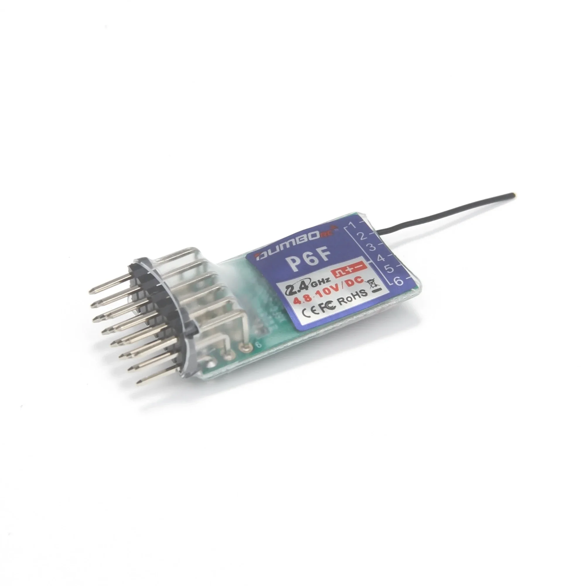DUMBORC P6F ミニレシーバー 6CH 2.4GHz - Radio Transmitter 2.4Ghz のレビューと価格