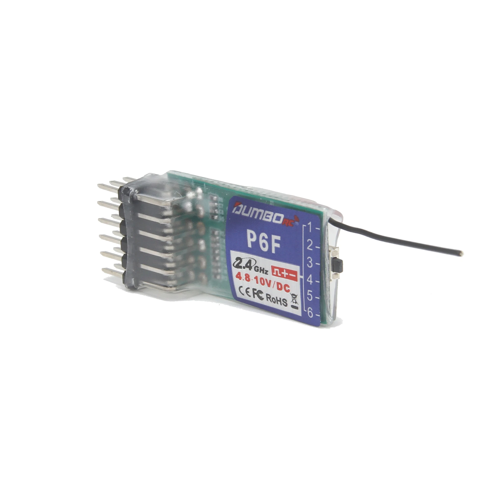 DUMBORC P6F ミニレシーバー 6CH 2.4GHz - Radio Transmitter 2.4Ghz のレビューと価格