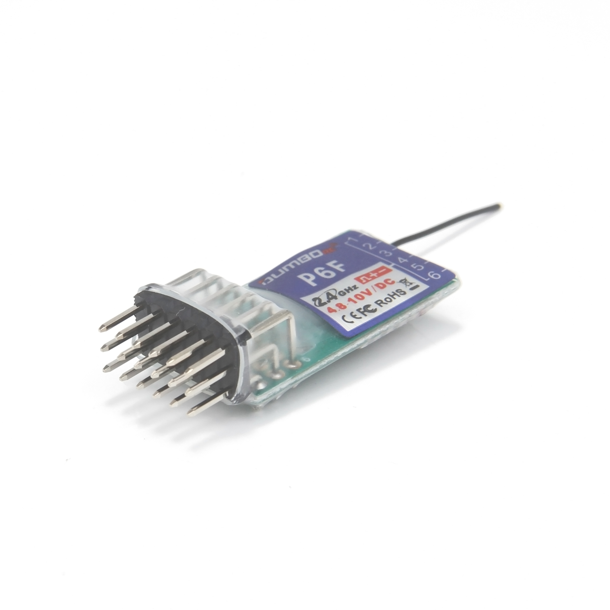 DUMBORC P6F ミニレシーバー 6CH 2.4GHz - Radio Transmitter 2.4Ghz のレビューと価格
