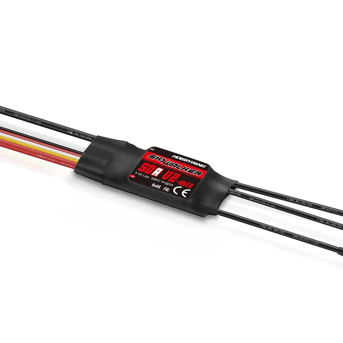 Hobbywing-Skywalker escスピードコント - Brushed Drone Motor のレビューと価格