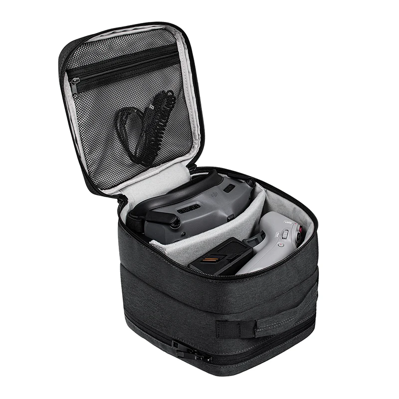 ポータブルケース二層収納スペースハンドバッグ DJI ゴーグ - Drone Goggles Dji のレビューと価格
