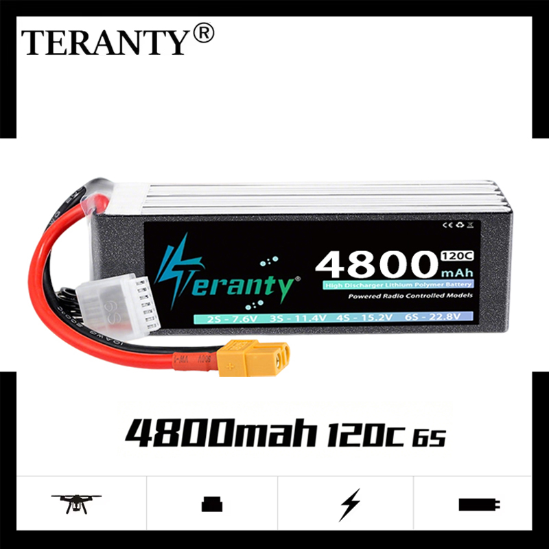 TERANTY 6S 4800mAh リポバッテリー 22. - Lipo Battery 6S のレビューと価格