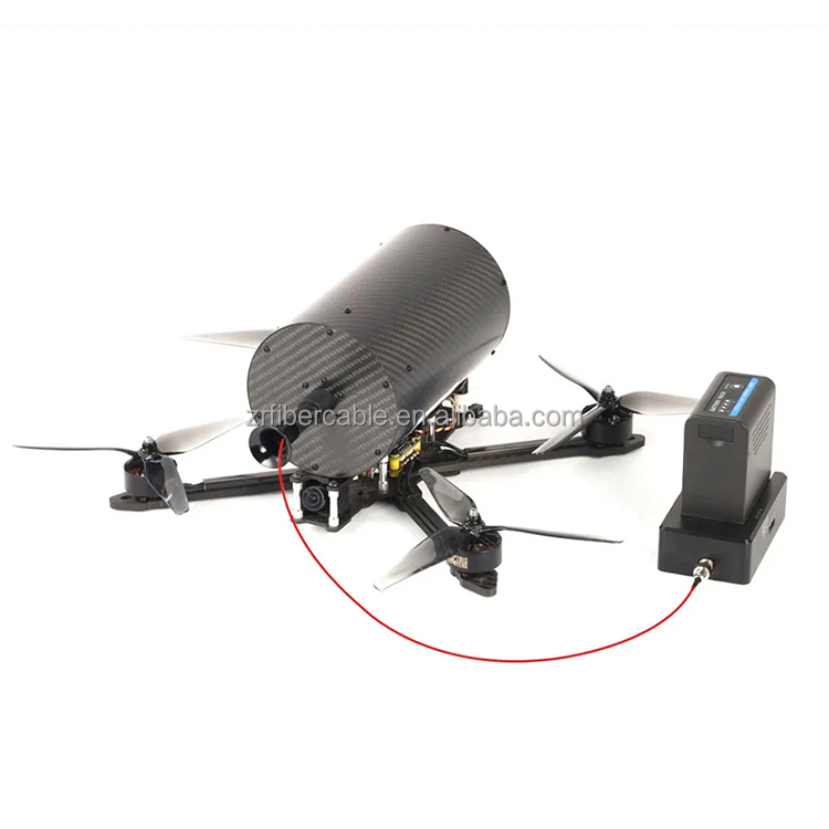 UAVドローン用光ファイバーFPVケーブル、光ファイバーキャ - Fpv Drone のレビューと価格