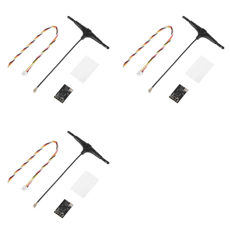 3X ELRS 2.4GHz NANO受信機（T型アンテナ付 - Drone Antenna のレビューと価格