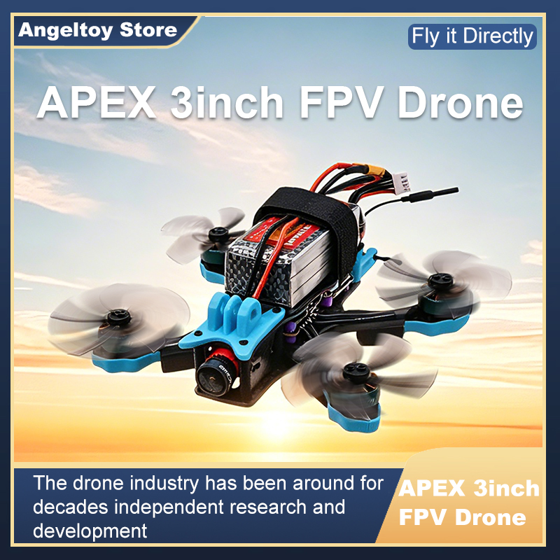 B-CUBE APEX 3インチFPVドローンフレームキット - F722 Flight Controller のレビューと価格
