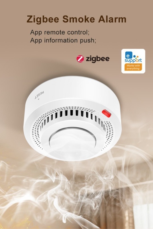 EWelink Zigbee スマート煙感知器 バッテリー駆 - Smoke Stopper のレビューと価格