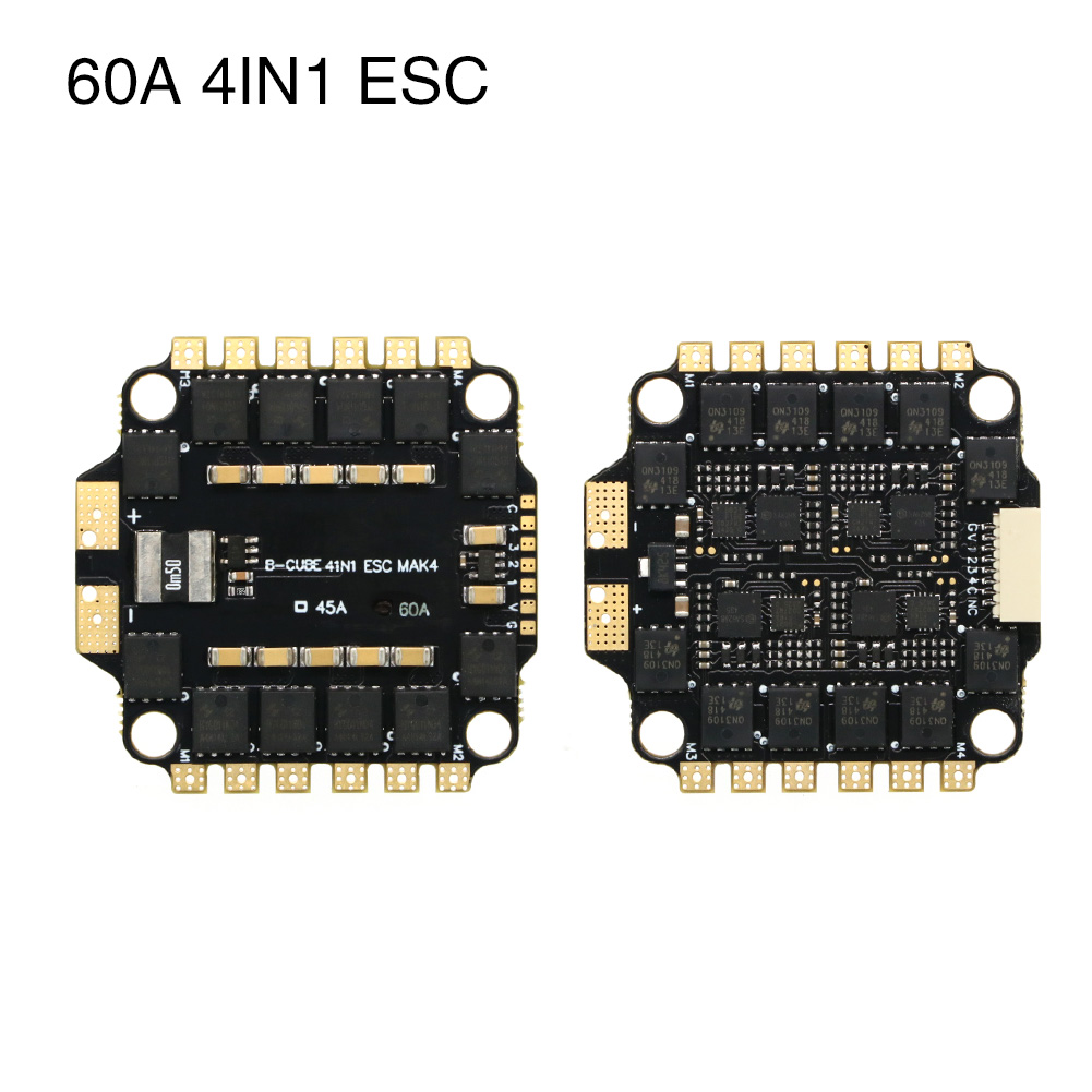 UAngel 4IN1 45A 60A ESC BLHELI - Lipo Battery 6S のレビューと価格