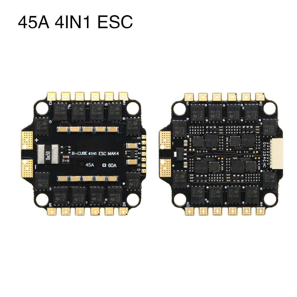UAngel 4IN1 45A 60A ESC BLHELI - Lipo Battery 6S のレビューと価格