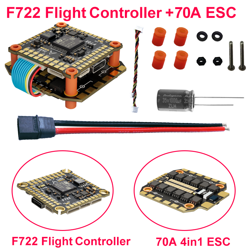 DAKEFPV F722 60A スタック ICM42688 - F722 Flight Controller のレビューと価格