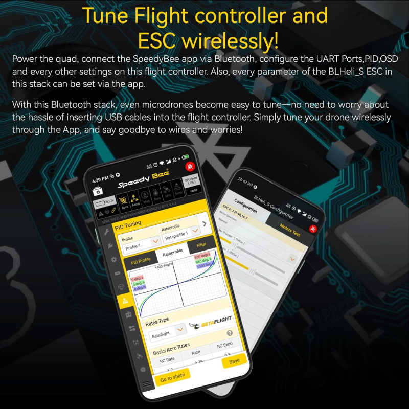 F405 ミニスタック BLS 35A 4in1 ESC B - F405 Flight Controller のレビューと価格