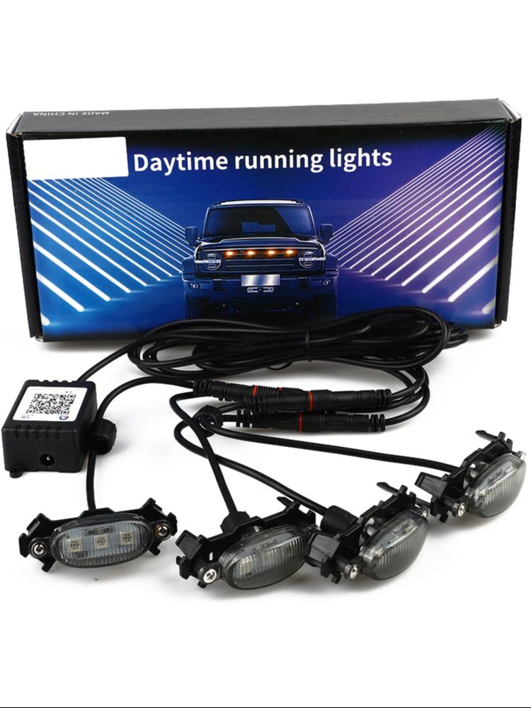 車のグリル LED ライトトヨタ用タコマ用フォード F150 - Smoke Stopper のレビューと価格