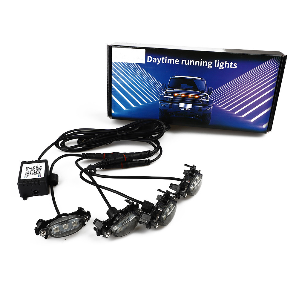 車のグリル LED ライトトヨタ用タコマ用フォード F150 - Smoke Stopper のレビューと価格