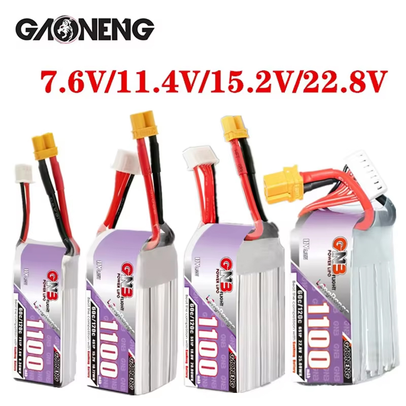 GNB 1100mAh 2S 3S 4S 6S 60C/12 - Lipo Battery 6S のレビューと価格