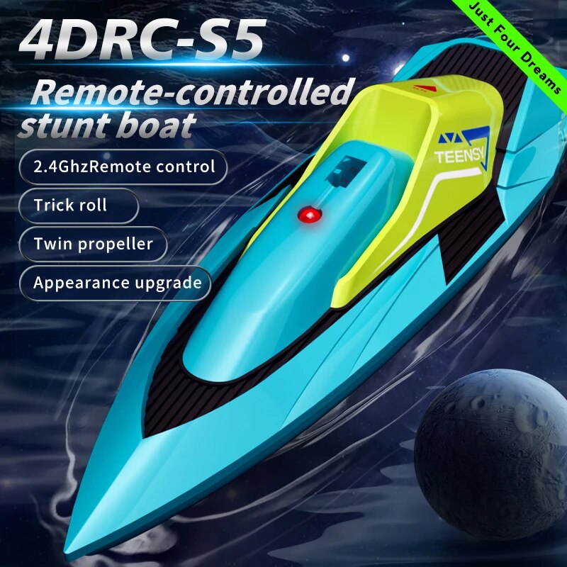2.4 グラムミニ RC ボート 10 キロ/h 高速ボート - Radio Transmitter 2.4Ghz のレビューと価格