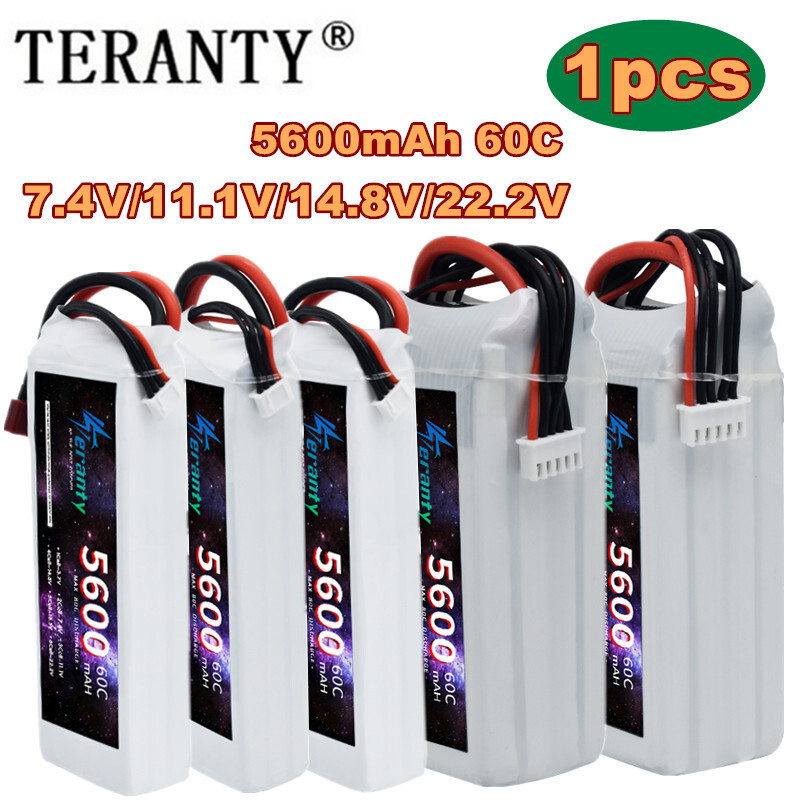 TERANTY 5600mAh 60C 2S 3S 4S 6 - Lipo Battery 6S のレビューと価格