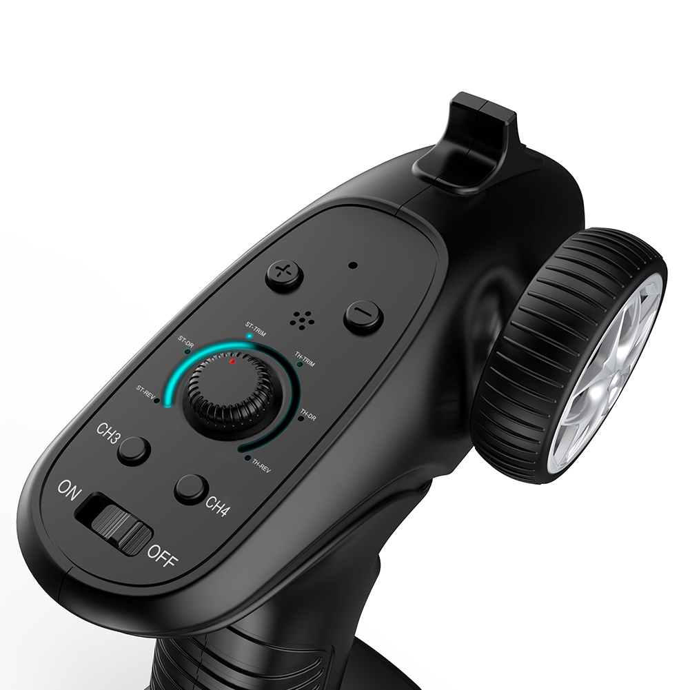 受信機付きラジオシステム送信機コントローラー、rc車、ボート - Radio Transmitter 2.4Ghz のレビューと価格