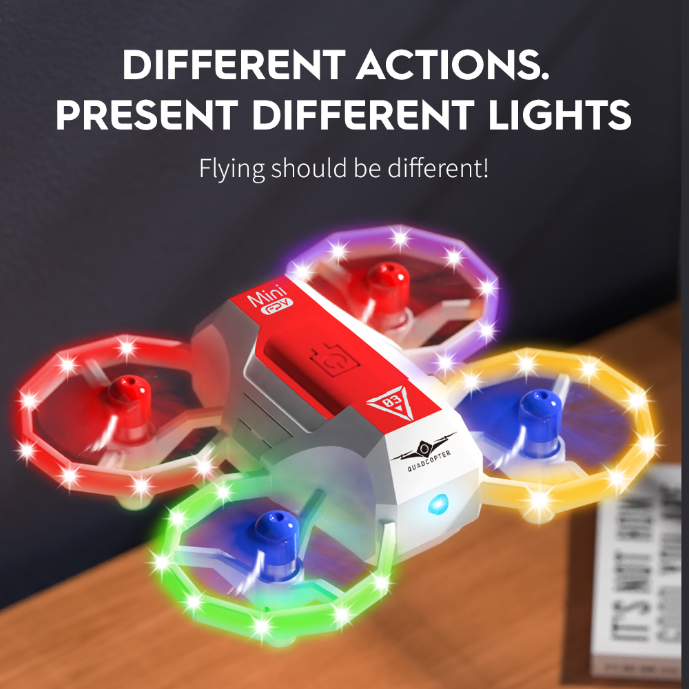 子供向けの音楽と光を備えたKf601ミニドローン,初心者向け - Brushed Drone Motor のレビューと価格