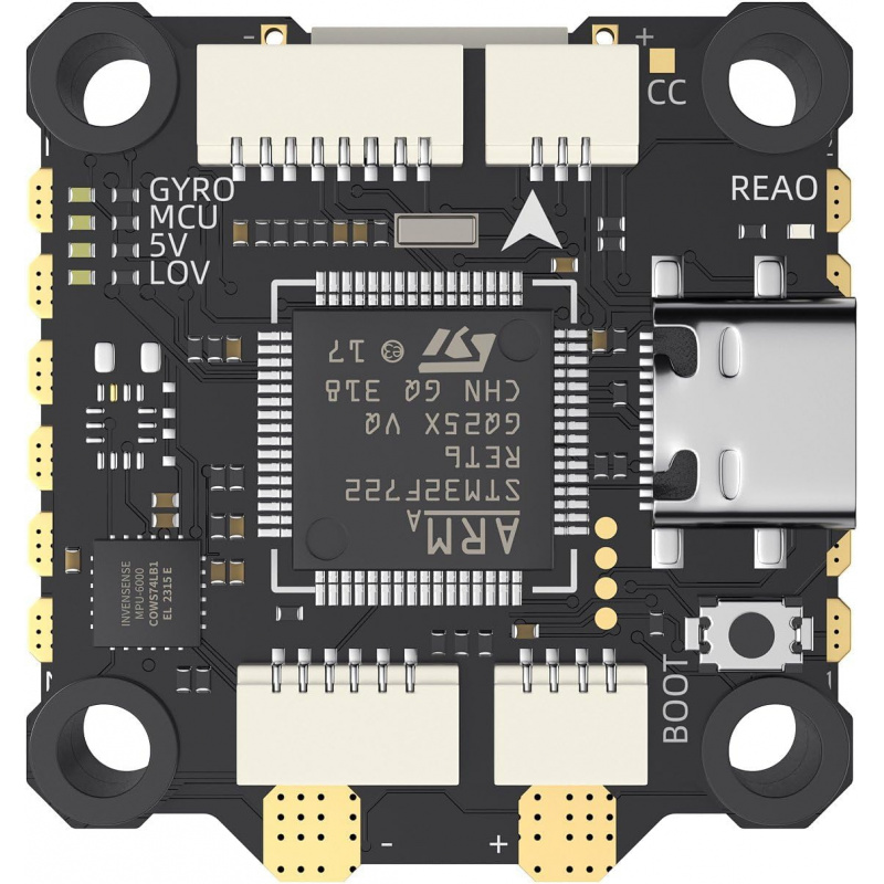 F722 フライトコントローラー 30x30 AM32 65 - F722 Flight Controller のレビューと価格