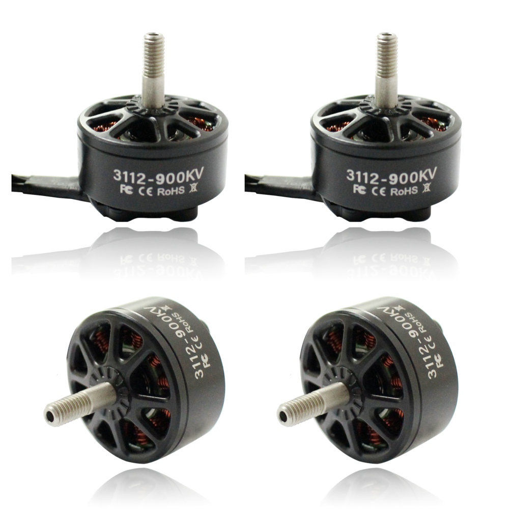 1/4個入り 3112 900KV ブラシレスモーター 4- - Brushed Drone Motor のレビューと価格