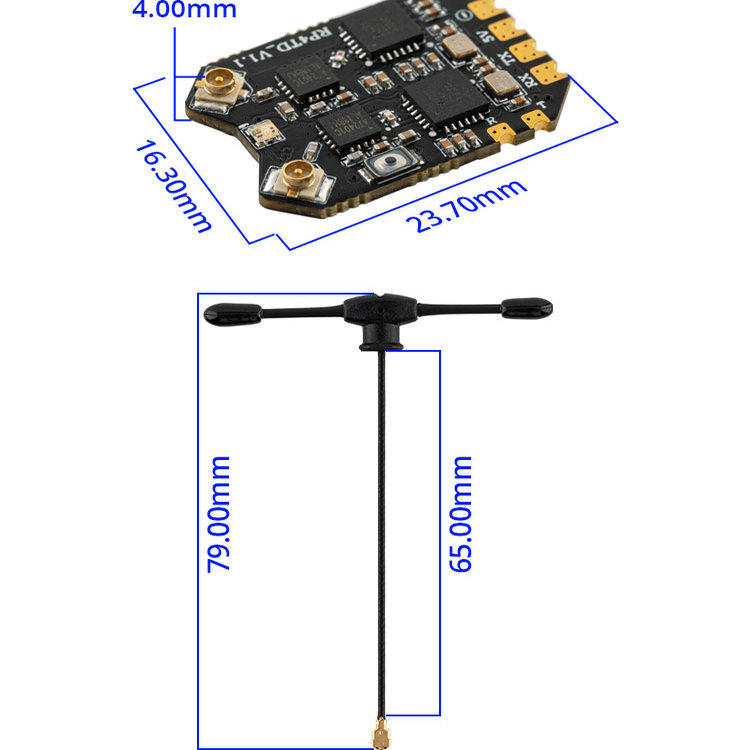 RadioMaster RP4TD ExpressLRS 2 - Analog Fpv Camera のレビューと価格
