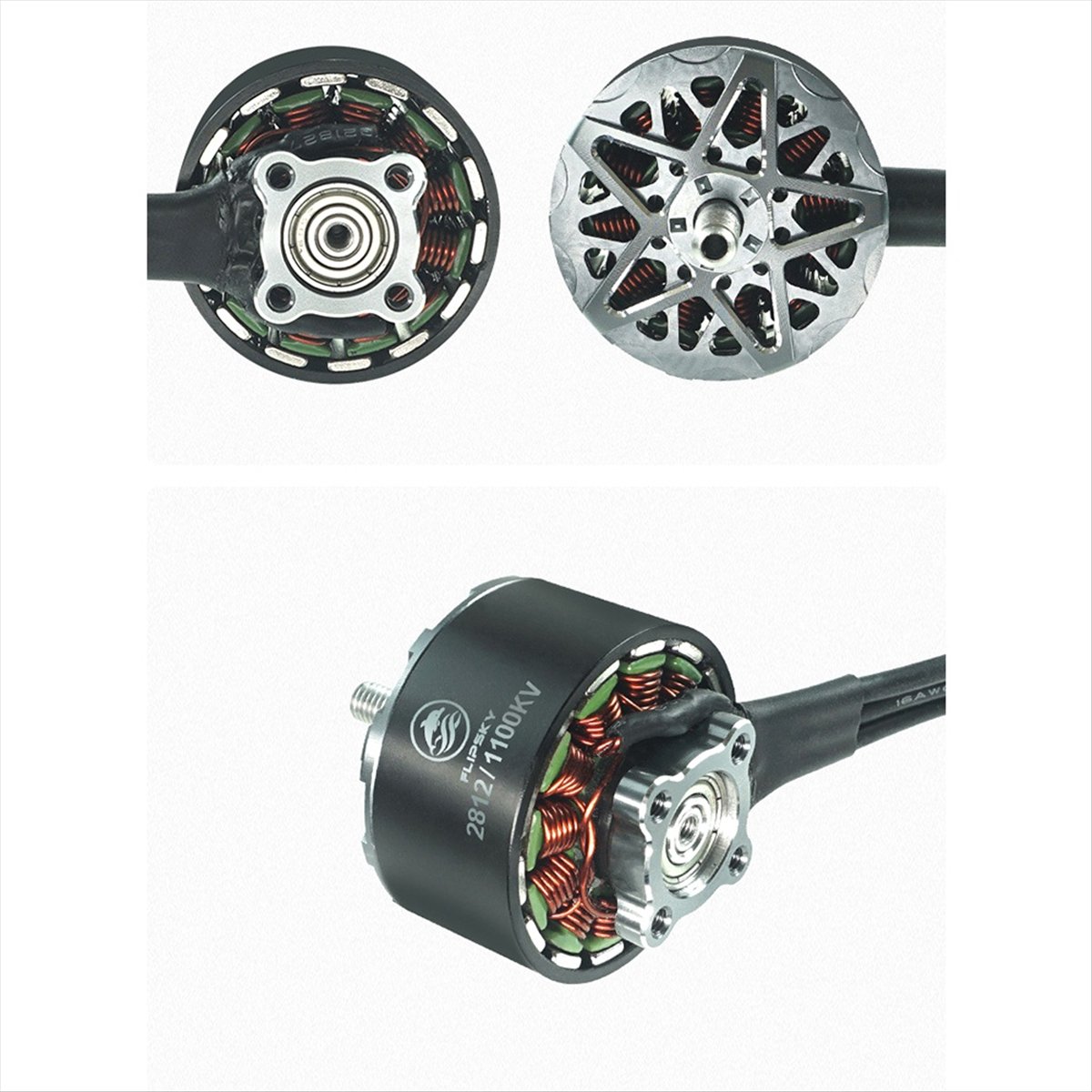 【モーター部品】2812 1100KV ブラシレスモーター、 - Rc Drone のレビューと価格