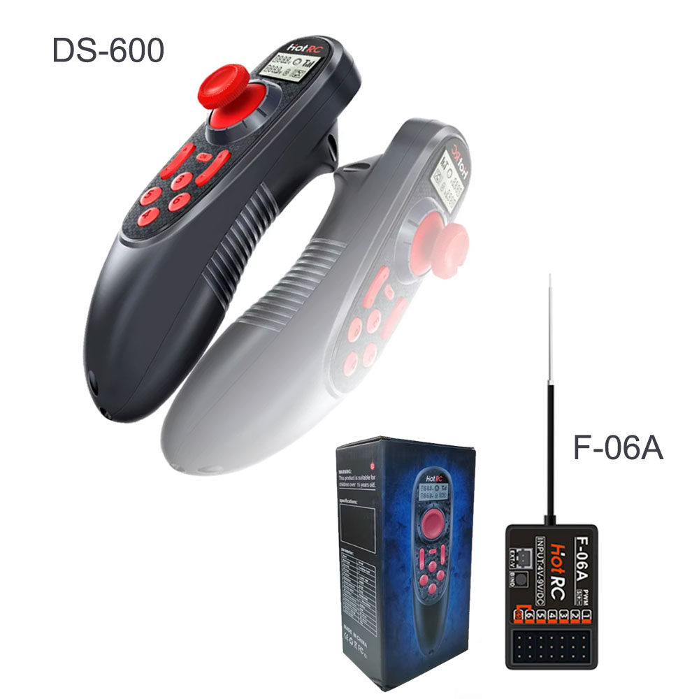 HOTRC DS-600 2.4GHz 6CH RCボート無 - Radio Transmitter 2.4Ghz のレビューと価格