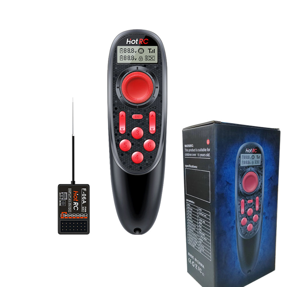 HOTRC DS-600 2.4GHz 6CH RCボート無 - Radio Transmitter 2.4Ghz のレビューと価格
